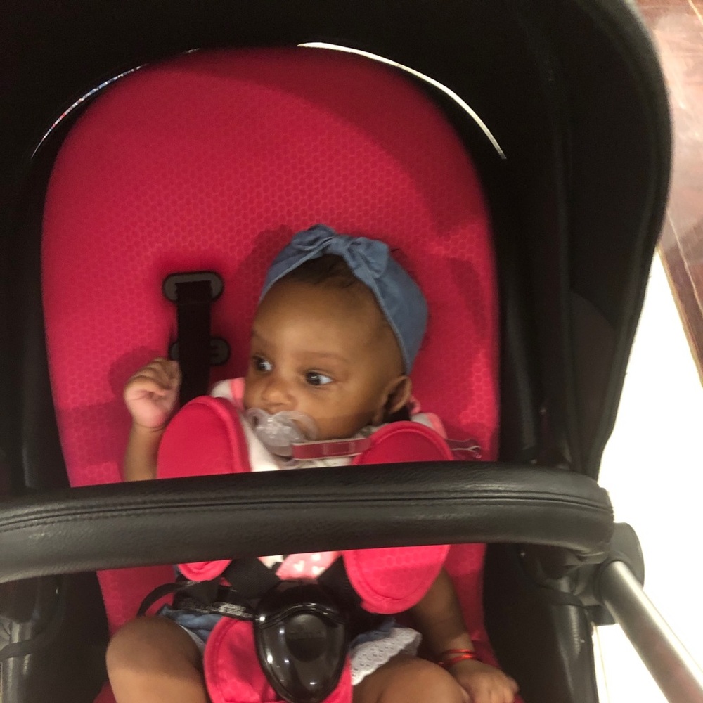Mima baby stroller brand new use onces